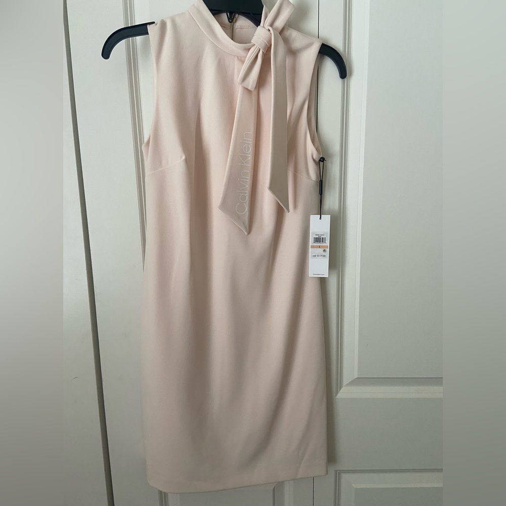 Light pink Calvin Klein dress